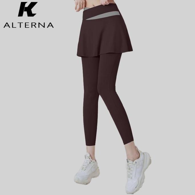 DF361 >> AlternaCelana Olahraga Wanita Legging Celana Olahraga Wanita Rok Celana Skirt High Waist Po