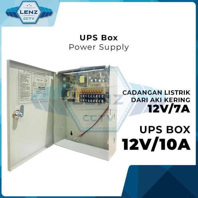 Terjangkau Power Supply Access Box Ups 12V 10A