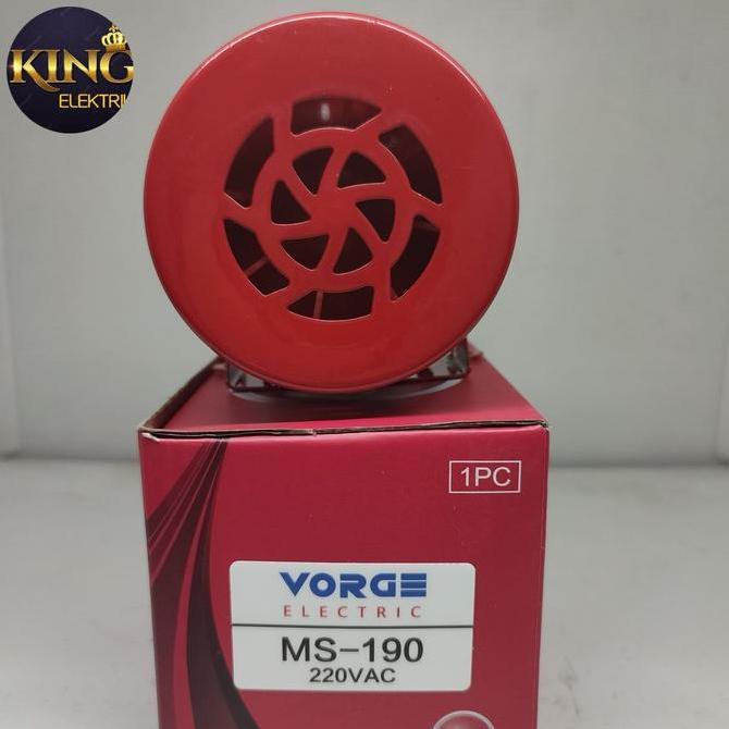 Terjangkau Vorge Mini Motor Siren (Sirene) Ms-190M 3" Bukan Fort Ms-190 Ms190 3In