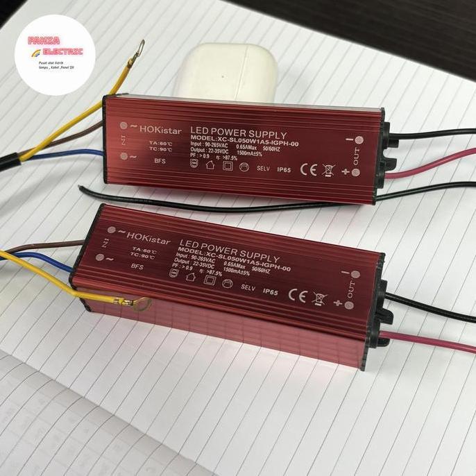 Terjangkau Driver Led 50W Power Supply Trafo Lampu Hokistar