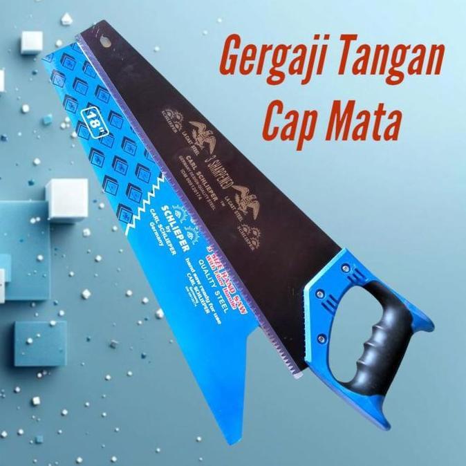 Gergaji Kayu Cap Mata / Gergaji Tangan Carl Schlieper