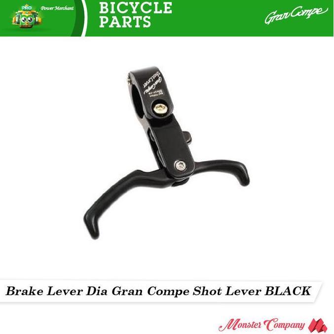 Promo Brake Lever Dia Gran Compe Shot Lever BLACK COD