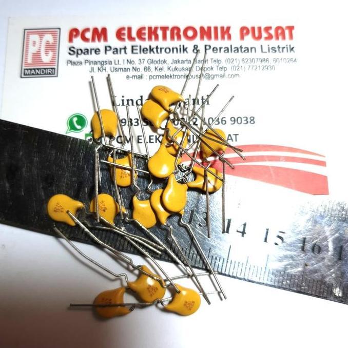 Capasitor Kapasitor Milar kancing 821 1kv 820 piko 1000 volt pcmpu55 dijamin