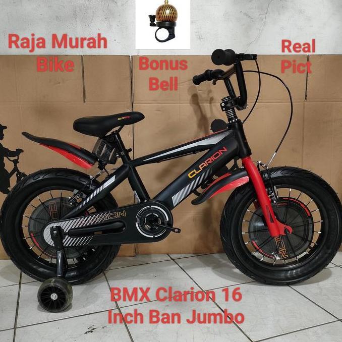 Terbaru Sepeda Anak Bmx Clarion 16 Inch Ban Jumbo Sepeda Bmx 16 Inch Clarion
