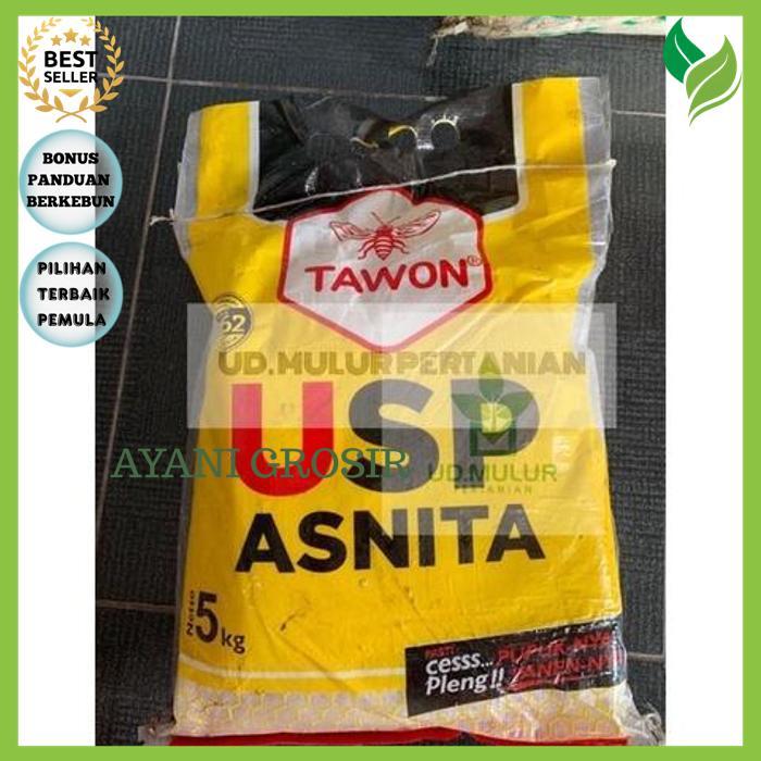 PUPUK USP ASNITA 5KG CAP TAWON BERKUALITAS
