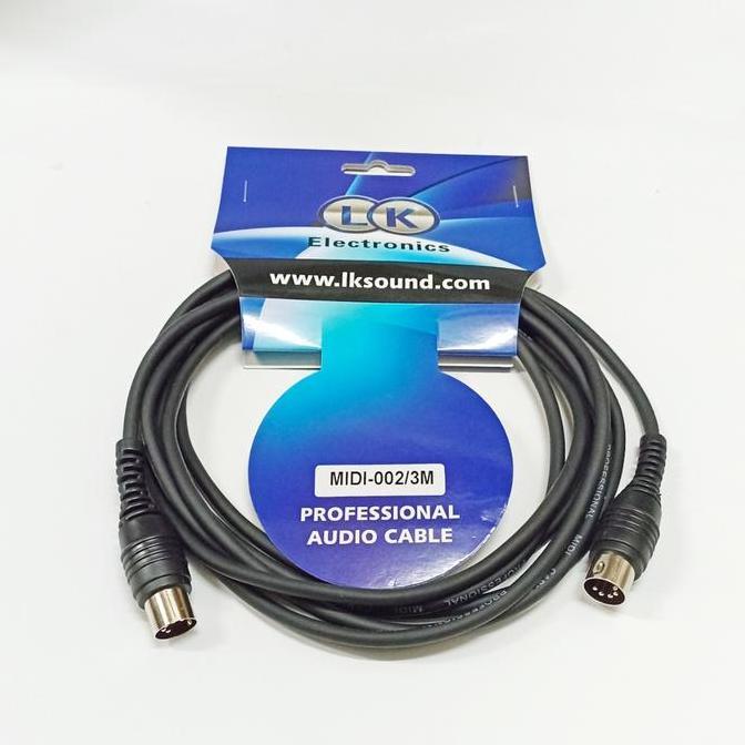 Midi Kabel Professional Audio Kabel LK Electeonics MIDI-002