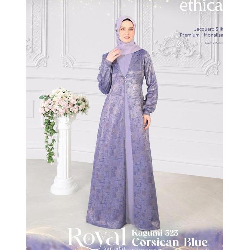 Sarimbit Royal 46 Corsican Blue Sarimbit Ethica 2025 Kagumi 323 Kahfi 324 Kagumi Kids 170 Kahfi Kids