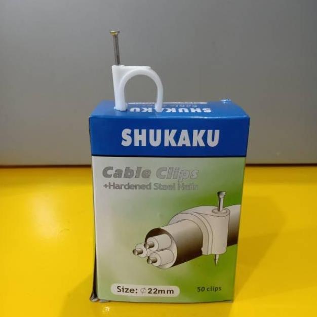 Klem Kabel SHUKAKU / Paku Klem SHUKAKU NO.22