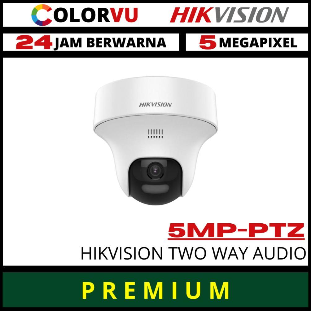 CCTV HIKVISION COLORVU 5MP PTZ INDOOR TWO WAY AUDIO KAMERA CCTV