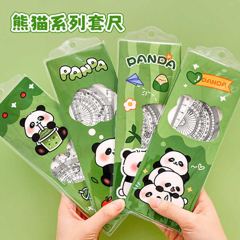 PST~ Penggaris Lucu Plastik (1 Pack Isi 4 Model 20cm) Set