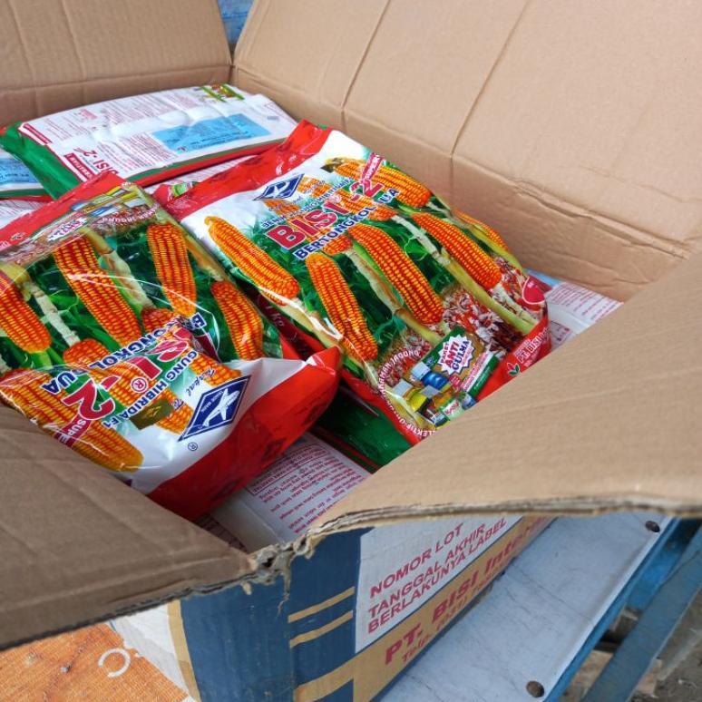 Bisa Cod Ya Kak 100%Ori Benih Jagung Hibrida Bisi 2 1 Kg / Jagung Hibrida Bisi 2 1Kg Cap Kapal Terba