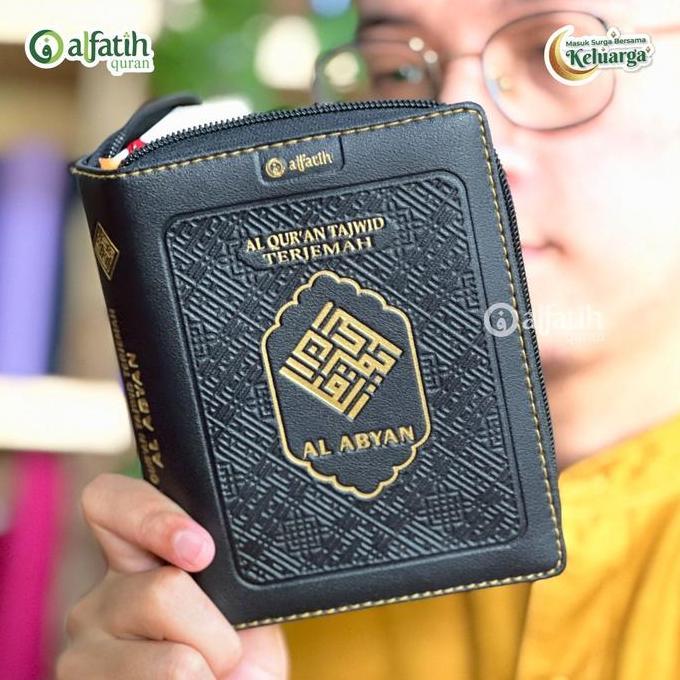 TERBARU - Al-Quran terjemah tajwid quran kecil Rasm Utsmani waqof ibtida AL ABYAN Jaket A6