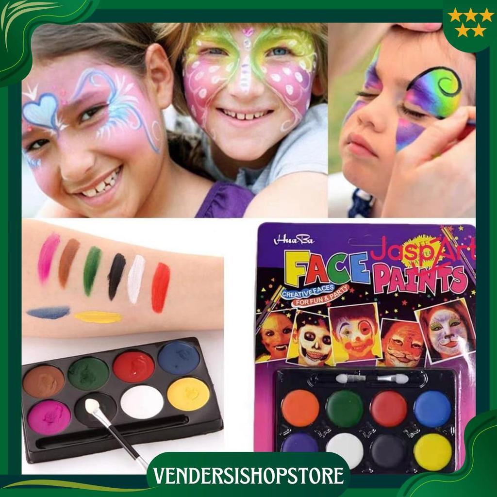 Face Painting Body Painting Diy Face Make Up Untuk Wajah Face Painting Halloween Cod