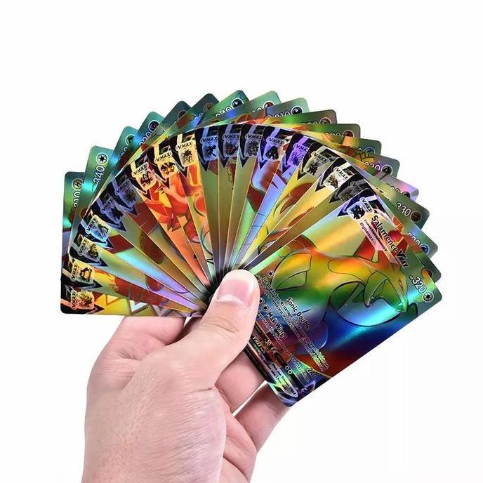 ALABASTER Pokemon VMAX Card/Kartu Pokemon VMAX/100pcs