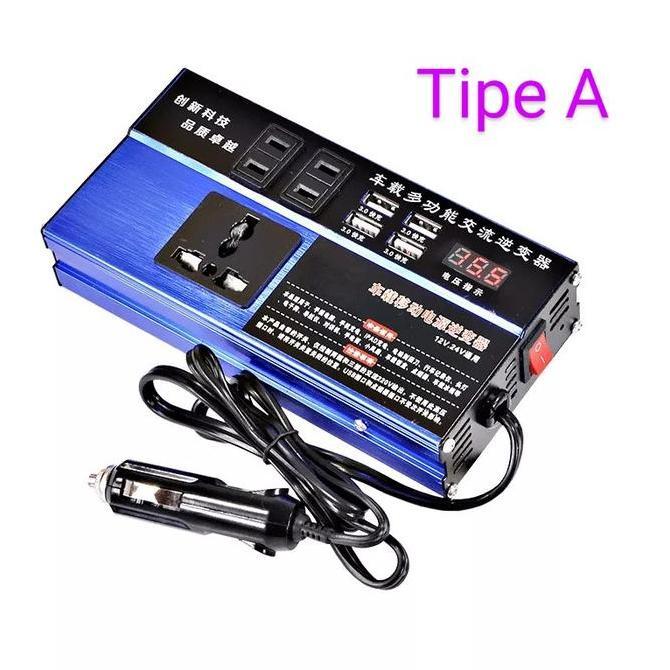 ALABASTER Power Inverter 12/24V DC ke 220V AC voltage converter