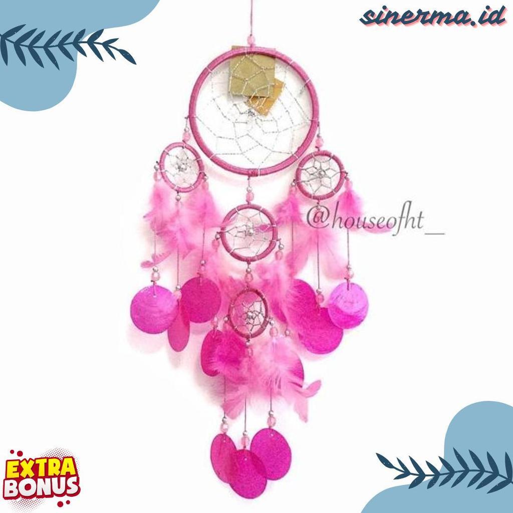 Cod Dreamcatcher Kerang 12Cm Bunyi Saat Terkena Angin
