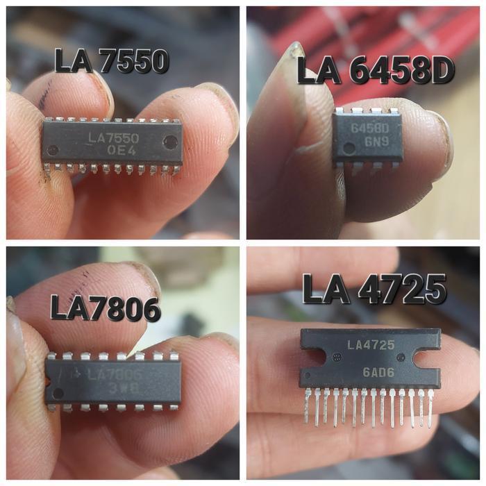 ic tv audio LA4725 la 4725 la7806 la 7806 la6458 la 6458 7550 la7550