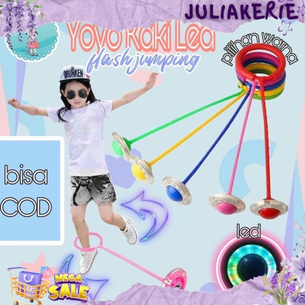 Bigdeal Lato-Lato Kaki/Hulahup Kaki Lampu/Mainan Anak Hulahup/Holahop Kaki/Hulahup Kaki/Mainan Yoyo 