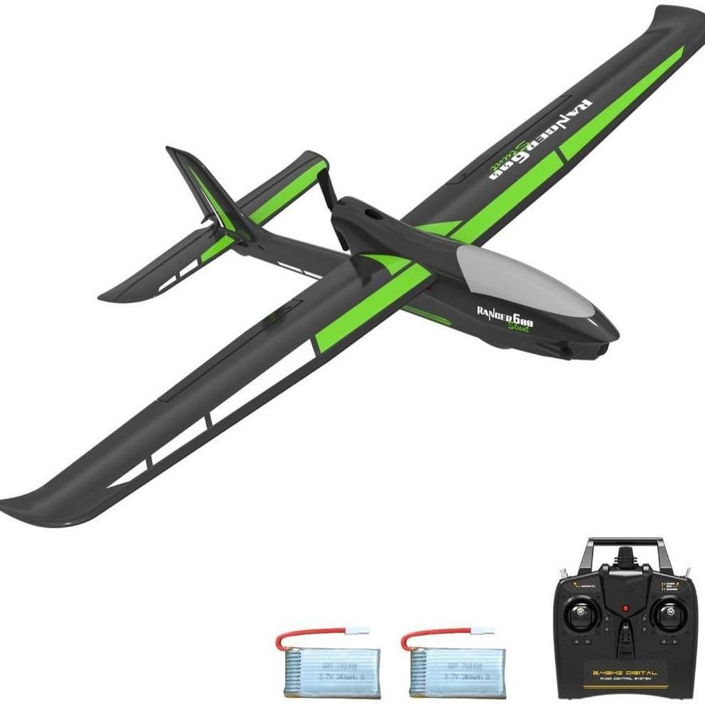 VOLANTEXRC RC Plane, 4CH Remote Control Glider Airplane RTF with 6-Axis Gyro,