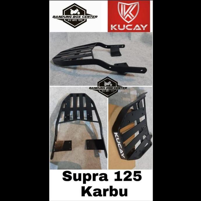 Bracket Box / Breket / Dudukan Box Kucay Statis Supra 125 Karbu Kucay Premium