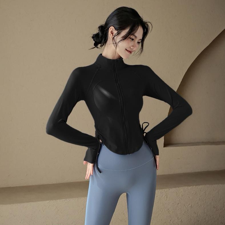 Rumahyogaid Jaket Olahraga Wanita Natalie JACKET Gym Baju Senam Hijab Fitness Zumba Golf Tenis Seped