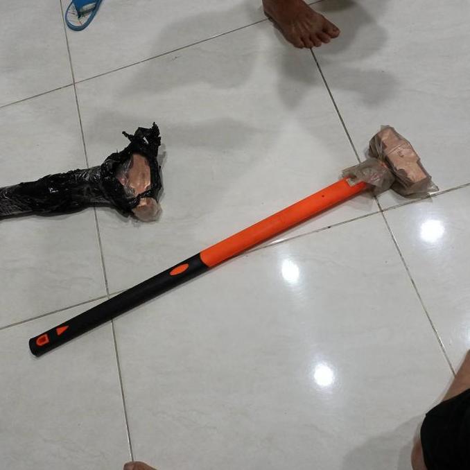 palu tembaga 8lb (4kg) / palu tembaga gagang fiber 8lb