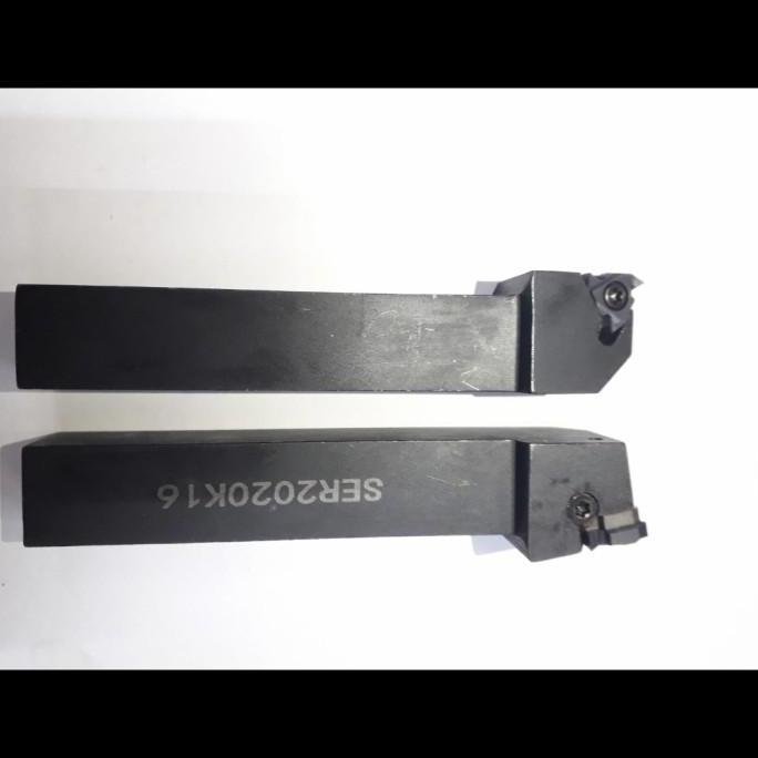 holder bubut ser2020 gagang pisau bubut - holder insert dtj