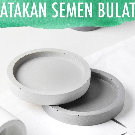 TATAKAN SEMEN BULAT - TATAKAN POT SEMEN BULAT - COASTER SEMEN UNIK