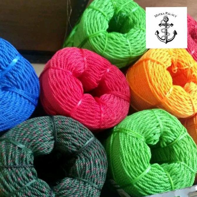 Tali Tambang Plastik 5Mm Roll / Tambang 5Mm 1 Roll