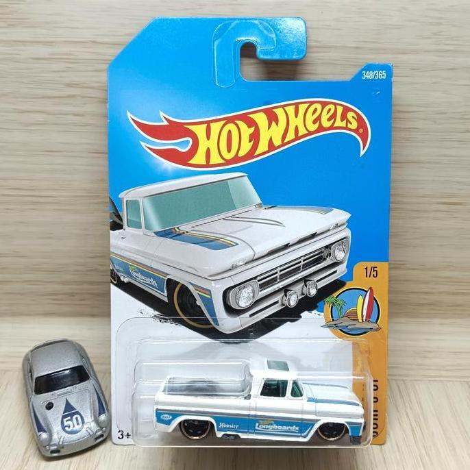 hot wheels custom 62 chevy pickup putih