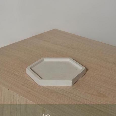 TATAKAN SEMEN HEXAGON SEGI ENAM - TATAKAN POT SEMEN 10 CM - COASTER