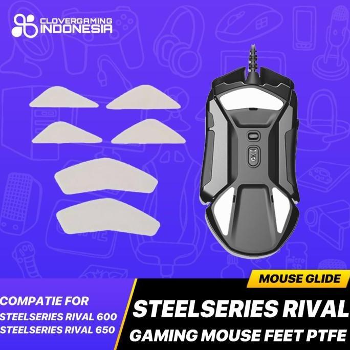Mouse Glide Tiger Arc Steelseries Rival 600 650 - Gaming Mouse Feet