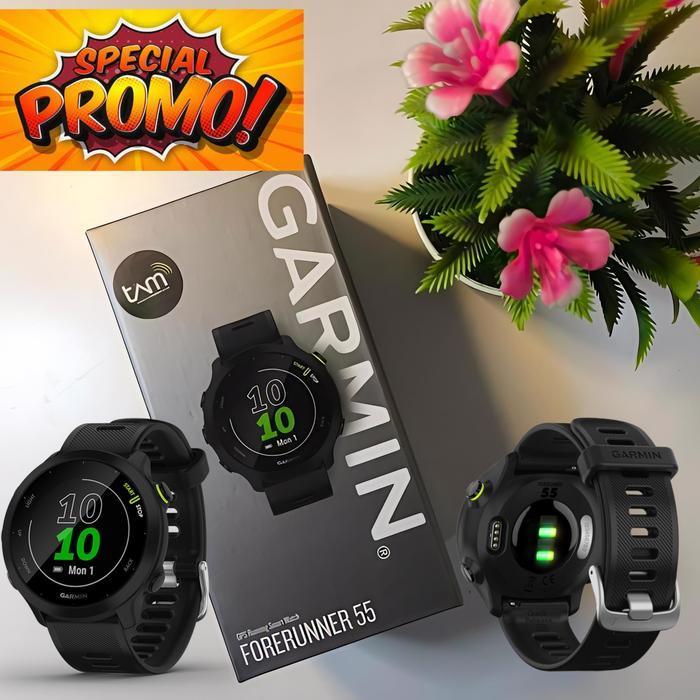 Promo Spesial Jam Tangan Garmin Forerunner 55 / Smart Watch Garmin Forerunner 55 Termurah Best Quali