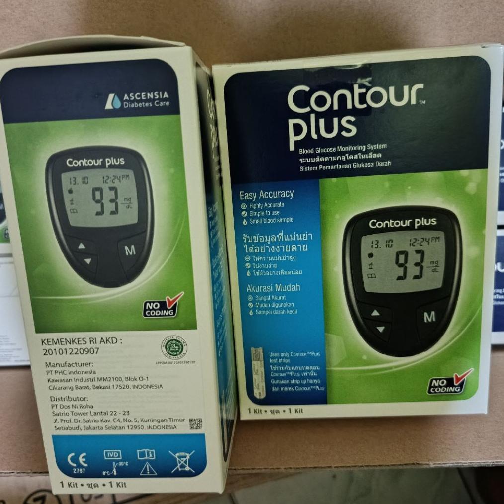 Contour Plus Alat Cek Gula Darah Contour Plus
