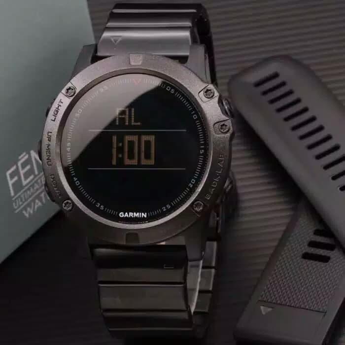 Jam Tangan Pria Garmin Hc-2838 + Box Ekslusive + Baterai Cadangan Terbaru Best Quality 100% Original