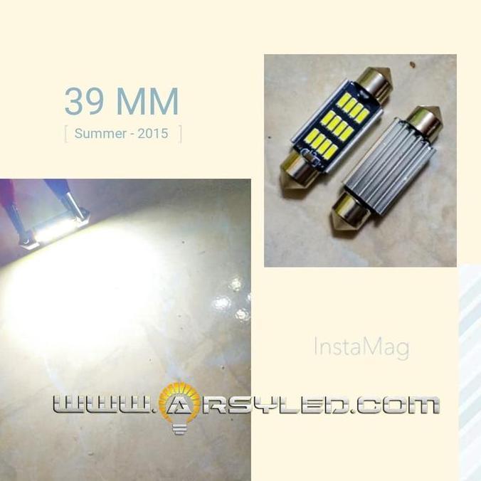 Lampu Led Plafon Mobil Kabin 39 mm 3030 Suzuki Ertiga Bagian Belakang