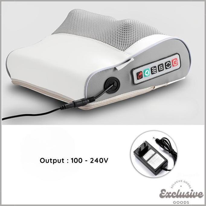 Goblike_store - XGoods Bantal Pijat 8 Bola - Leher, Punggung, Bahu Terapi Tubuh