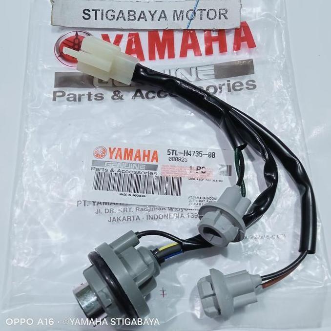 soket lampu belakang Mio sporty fiting lampu belakang Mio smile origin