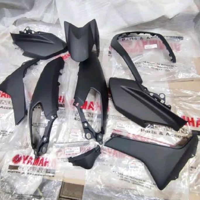Paket Body Halus Yamaha Nmax 2015-2019 Hitam Doff Original