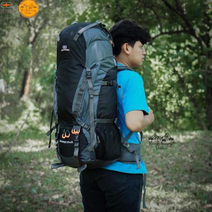 Tas Gunung / Carrier Co-trek Ciremai 55+5 Liter Include Rain Cover