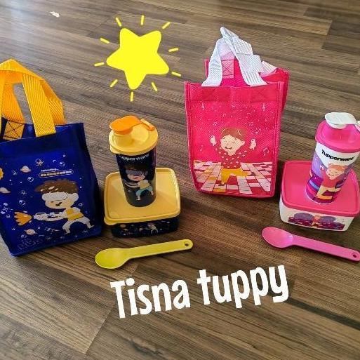TERMURAH - Aku anak sehat tupperware paket aku anak sehat bekal tupperware