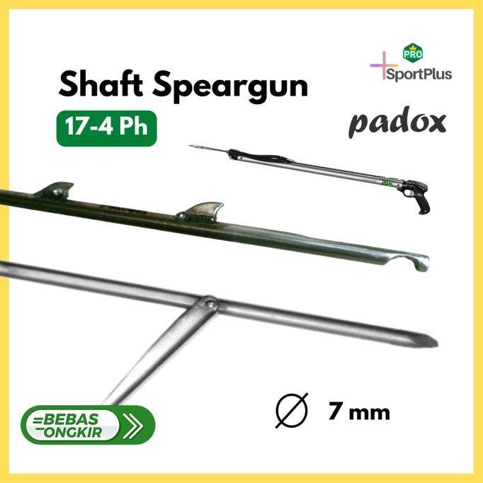 Miliki Shaft Speargun 7Mm 17-4 Ph Spring Stainless Panah Tembak Ikan Diving