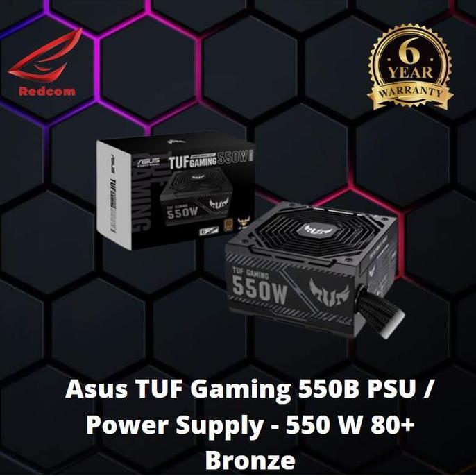 Asus Tuf Gaming 550B 550Watt Psu/ Power Supply - 550 W 80+ Bronze