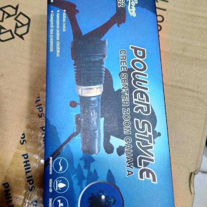 Spesial Senter Selam Tangan Baterai Police Charger