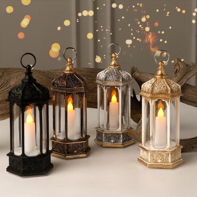 *$*$*$*$] Lilin Lentera LED Elektrik Lantern Candle bentuk Kubah