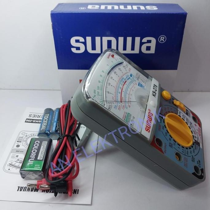 Multitester Analog SUNWA KS-278 Multitester Original [terbaik]