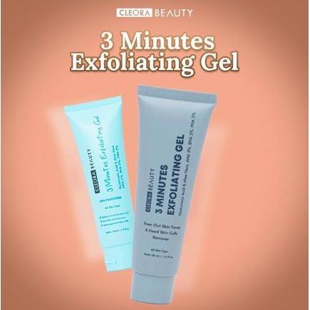 CLEORA EXFOLIATING GEL 3 MINUTES - EXFOLIATING GEL CLEORA ORIGINAL [terbaik]