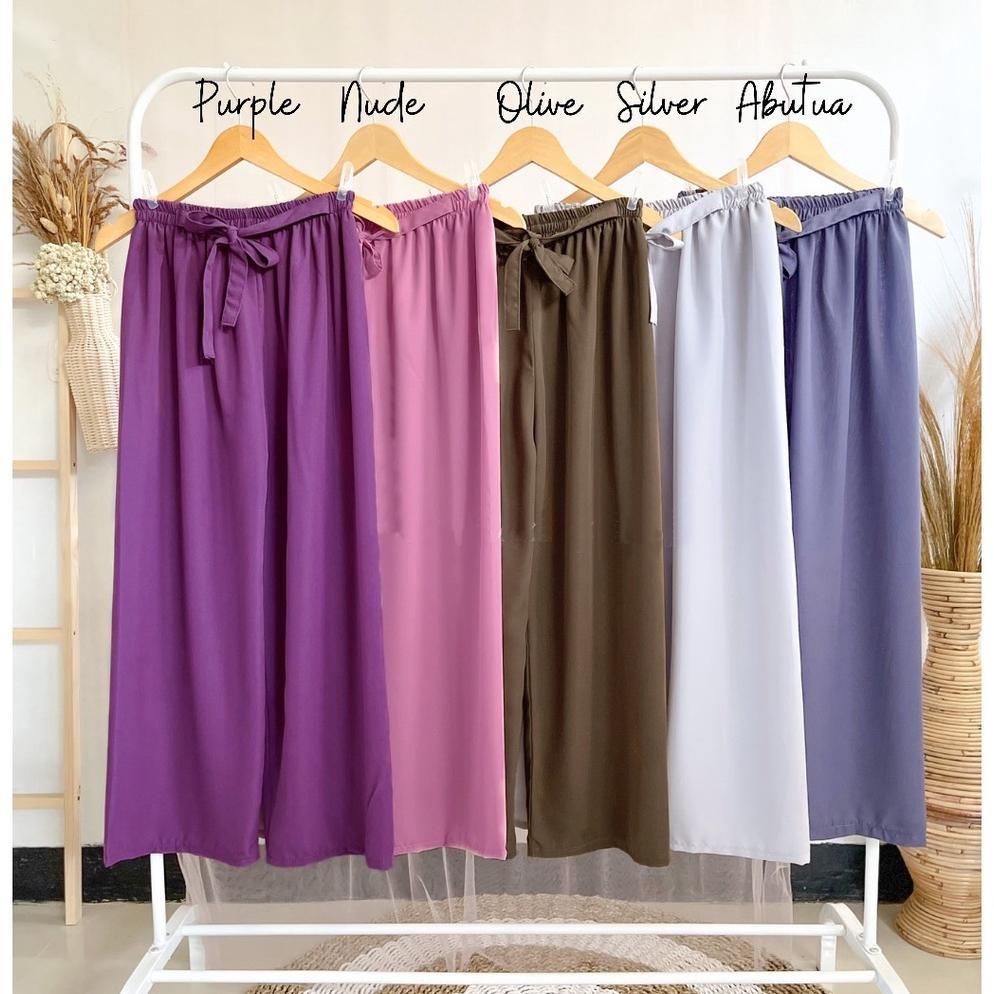 Paket Celana Kulot Crinkle Airflow | Kulot Rayon Crinkle