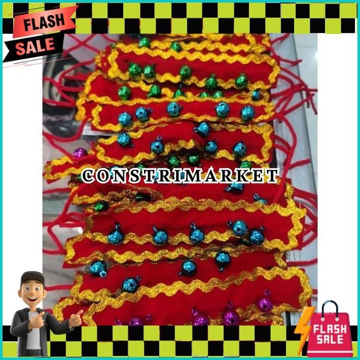 MURAH Gongseng Kerincing Kaki Tari Remo Surabaya