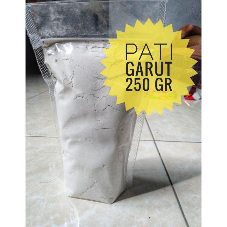 TEPUNG GARUT 250 GRAM-TEPUNG PATI GARUT-PATI ASAM LAMBUNG-PATI ARROWROOT
